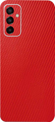 LAMHA Samsung Galaxy F23 5G, samsung galaxy f23 5g, Samsung Mobile Skin(Ultra Super Red Carbon Fiber Wrap Sticker With High Matte Finish.)