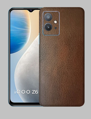 OggyBaba Iqoo Z6 5g, Leather Brown Mobile Skin(Brown)