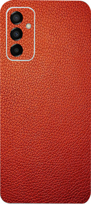 LAMHA Samsung Galaxy F23 5G, samsung galaxy f23 5g, Samsung Mobile Skin(Ultra Super Red Leather Wrap Sticker With High Matte Finish.)