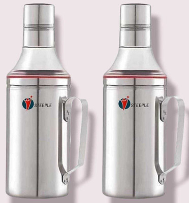 STEEPLE 1000 ml Cooking Oil Dispenser Set(Pack of 2)