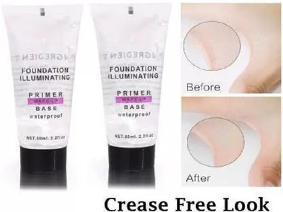 Aylily PROFECSSIONAL ILLUMINATING FACE MAKEUP BESE WATER PROOF PRIMER PERFECT MAKEUP Primer  - 100 ml(TRANSPARENT)
