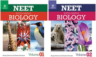 Combo Pack : Arihant NEET Exploring Biology (Volume 1 & 2) (Set Of 2 Books)