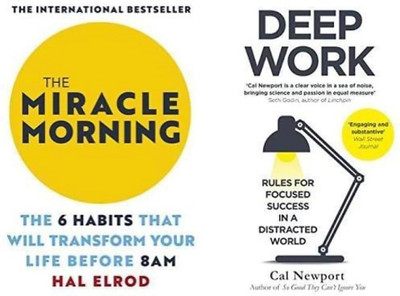The Miracle Morning + Deep Work(Paperback, Hal Elrod Author Cal Newport Author)