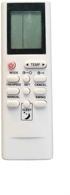 Savaliya Enterprise Air Conditioner Remote Compatible For  ac ONIDA Remote Controller(White)