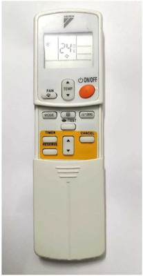Savaliya Enterprise Air Conditioner Remote Compatible For  ac DAIKIN Remote Controller(White)