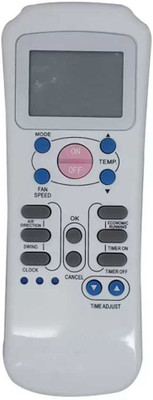 Savaliya Enterprise Air Conditioner Remote Compatible For  ac CARRIER Remote Controller(White)