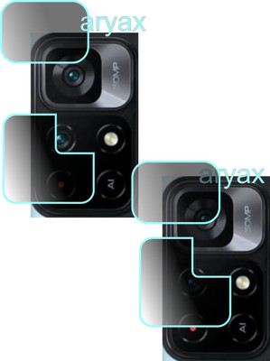 aryax Camera Lens Protector for poco m4pro(Pack of 2)