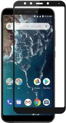 SMBHAVV Edge To Edge Tempered Glass for Mi A2(Pack of 1)