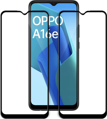Flipkart SmartBuy Edge To Edge Tempered Glass for OPPO A16e(Pack of 2)
