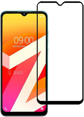 Q Box Edge To Edge Tempered Glass for Realme C35(Pack of 1)