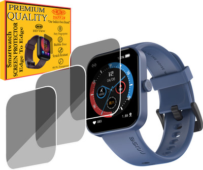 daffin Screen Guard for Noise ColorFit Pulse Grand Smartwatch(Pack of 3)