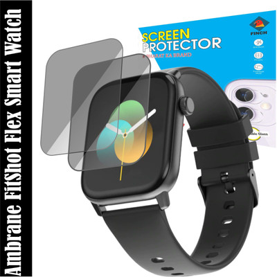 FINCH Screen Guard for Ambrane FitShot Flex Smartwatch(Pack of 2)