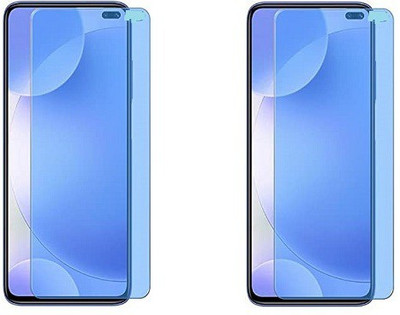 NIMMIKA ENTERPRISES Tempered Glass Guard for Xiaomi Redmi K30 Anti Blue Tempered Glass(Pack of 2)