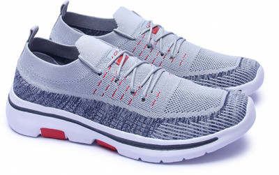 LANCER THUNDER-19LGR-RED Running Shoes For Men(Grey , 8)