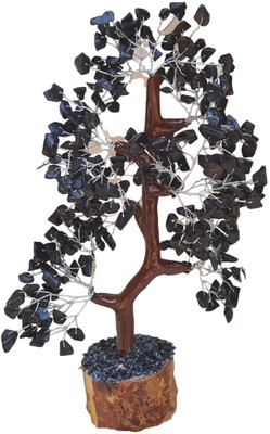 Maitri Export Decorative Showpiece  -  13 cm(Crystal, Black)