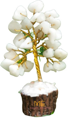 Maitri Export Decorative Showpiece  -  8 cm(Crystal, White)