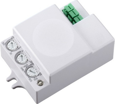 Walnut Innovations Plastic Microwave Motion Sensor Automatic Control Switch(White)