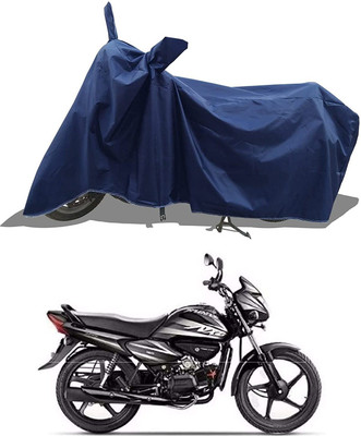 AASHTIK MART Two Wheeler Cover for Hero(Splendor NXG, Blue)