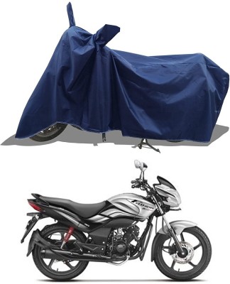 KEDIT Two Wheeler Cover for Universal For Bike(Passion Xpro, Blue)