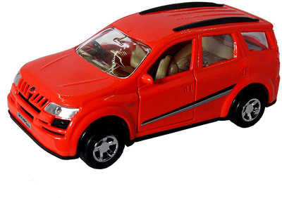 Sani International Toy Mall Pull Back Big XUV 500 Toy CAR for Kids. OPENABLE Doors(Red, Pack of: 1)
