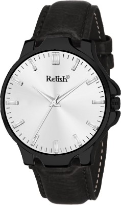 RELish RE-BB8245 Latest Designer Black Color Strap Analog Watch  - For Men