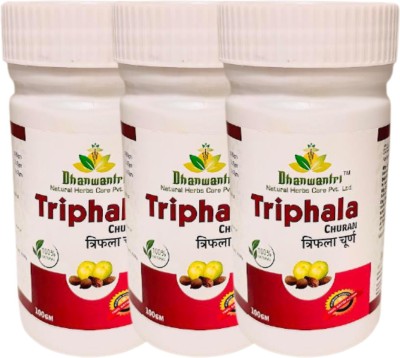 Dhanwantri Natural Herbs Care Triphala Churan || 100 grm(Pack of 3)