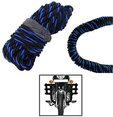 BR TrendZ Blue Leg Guard Rope (10 Meter) Compitable (pack of 1) Bike Crash Guard Rope(Universal For Bike)