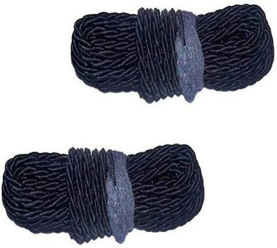 BR TrendZ Black Leg Guard Rope (10 Meter) Compitable (pack of 2) Bike Crash Guard Rope(Universal For Bike)