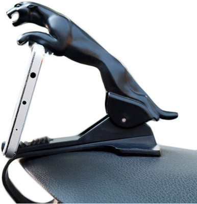RHONNIUM Car Mobile Holder for Dashboard(Black)