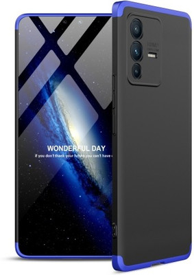 FlareHUB Back Cover for Vivo V23 Pro 5G(Blue, Hard Case, Pack of: 1)