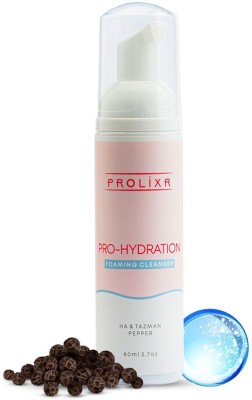 Prolixr Pro-Hydration HA Foaming Cleanser - Nourishes & Hydrates- All Skin Types - 80ml Face Wash(80 ml)