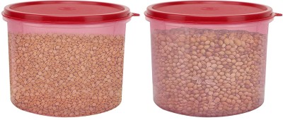 Cutting EDGE Plastic Grocery Container  - 2200 ml(Pack of 2, Pink)