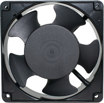 Ovicart Cooling Fan 120mm, 220-240 Volts AC 4 inch Black Cooler(Black)