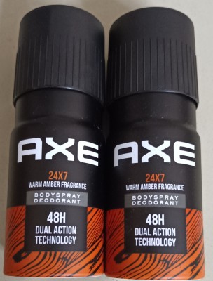 AXE Recharge 24x7 Bodyspray, 150ml (Pack of 2) Deodorant Spray  -  For Men(300 ml, Pack of 2)