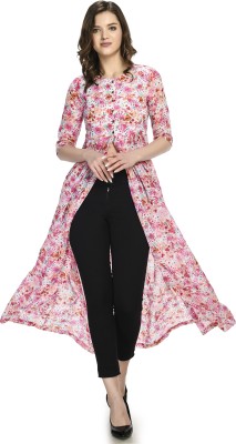 sarvayoni Women A-line Pink Dress