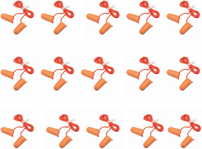 Atheniam Premium Quality Noise Reducing Ear Plugs {Flipkart Recommended} Ear Plug(Orange)