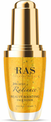 RAS Luxury Oils 24K Gold Radiance Beauty Boosting Face Elixir(15 ml)