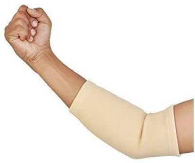 Viven enterprise dlx=365 1Pair Elastic Hand Elbow Sleeve Support Bandage Athlete Protect Guard Elbow Support(Orange)