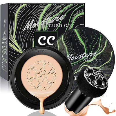 teayason WATERPROOF and SWEAT RESISTANT Make up Air Cushion Moisturizing  Foundation(Natural, 20 g)