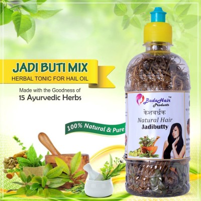 BadaHair Herbal Jadibuti/jadibutty for Hair Fall, Dandruff - Pack of 1 Hair Oil (65 g) Hair Oil(65 g)