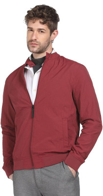 FLYING MACHINE Full Sleeve Solid Men Jacket