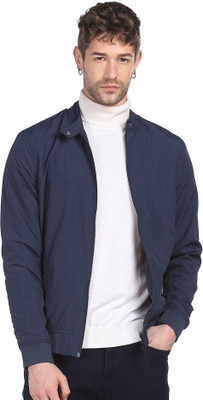 FLYING MACHINE Full Sleeve Solid Men Jacket