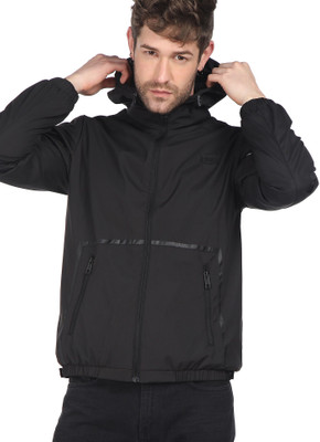 FLYING MACHINE Full Sleeve Solid Men Jacket