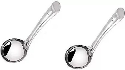 snehatrends Stainless Steel Ladle(Pack of 2)