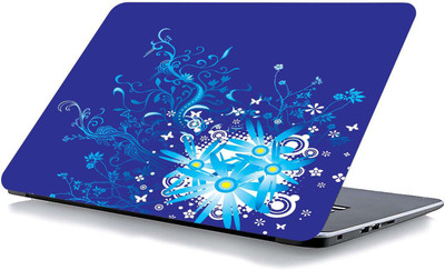 qth FLORAL LAP-4223 VINYL Reusable Laptop Skin Compatible for 15.6 inch(Theme: Movies)