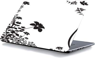 qth FLORAL LAP-4612 VINYL Reusable Laptop Skin Compatible for 15.6 inch(Theme: Spiritual)