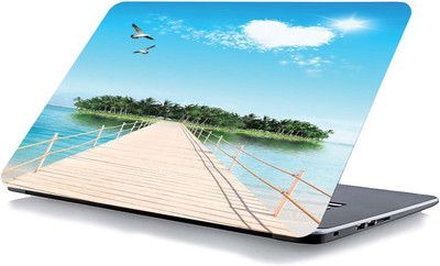 qth GRAPHICS LAP-4938 VINYL Reusable Laptop Skin Compatible for 15.6 inch(Theme: Nature)