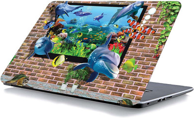 qth GRAPHICS LAP-4871 VINYL Reusable Laptop Skin Compatible for 15.6 inch(Theme: Spiritual)