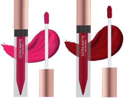 GFSU Professional matte lipsticks women comsetics makeup combo set of 2(MULTICOLOR, 18 ml)