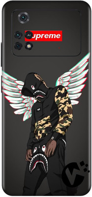 wrap craft Poco M4 Pro (5G) Mobile Skin(Multicolor)